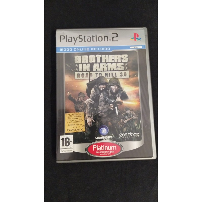 BROTHERS IN ARMS Road to Hill PS2 - usado, completo