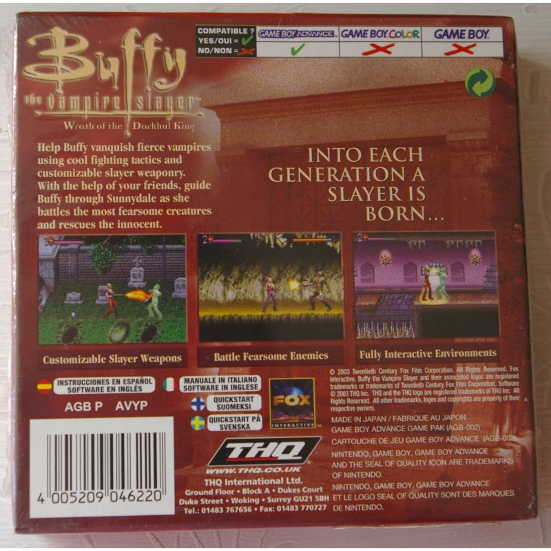 download Buffy the Vampire Slayer (игра, Game Boy Color)