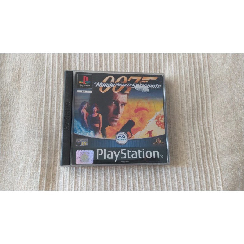 007 EL MUNDO NUNCA ES SUFICIENTE PSX - usado, completo