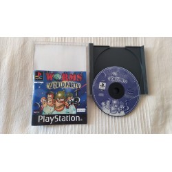 WORMS WORLD PARTY PSX - usado, completo