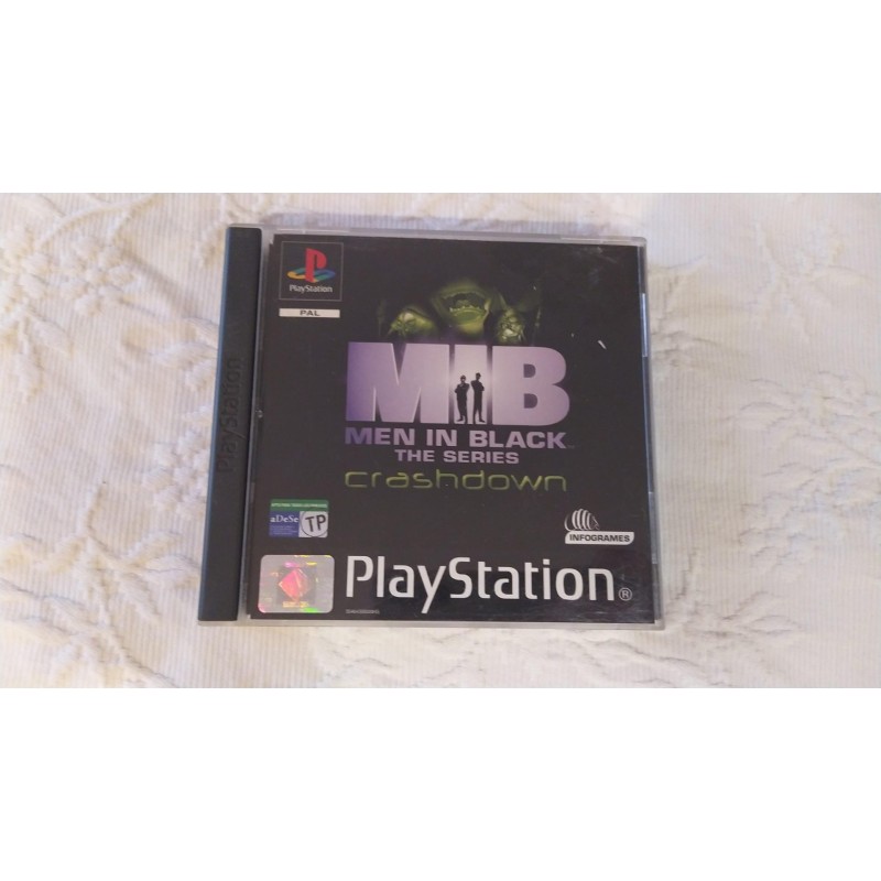 MEN IN BLACK THE SERIES CRASHDOWN PSX - usado, completo