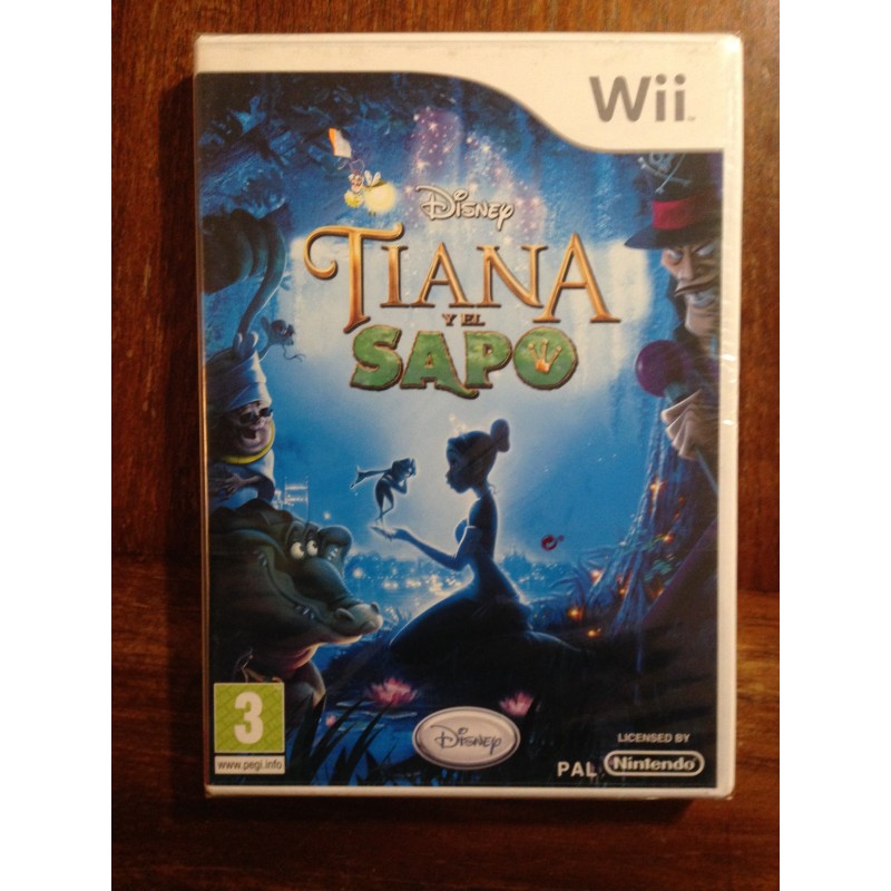 TIANA Y EL SAPO Nintendo Wii - Precintado