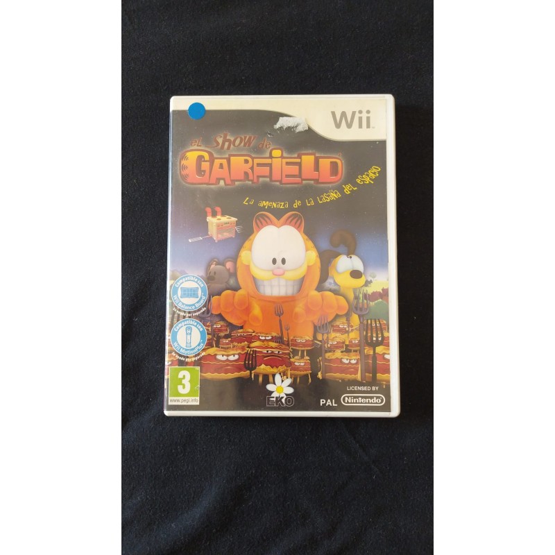 EL SHOW DE GARFIELD Nintendo Wii - usado, completo