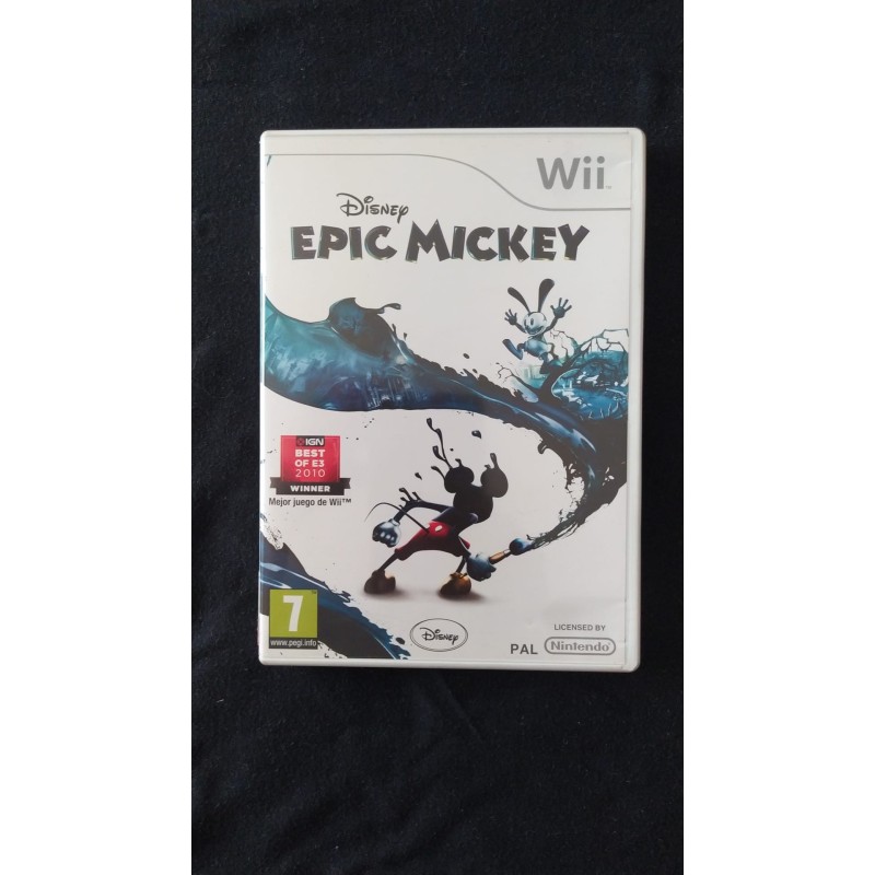 EPIC MICKEY Nintendo Wii - usado, completo