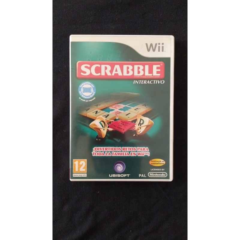 SCRABBLE INTERACTIVO Nintendo Wii - usado, completo