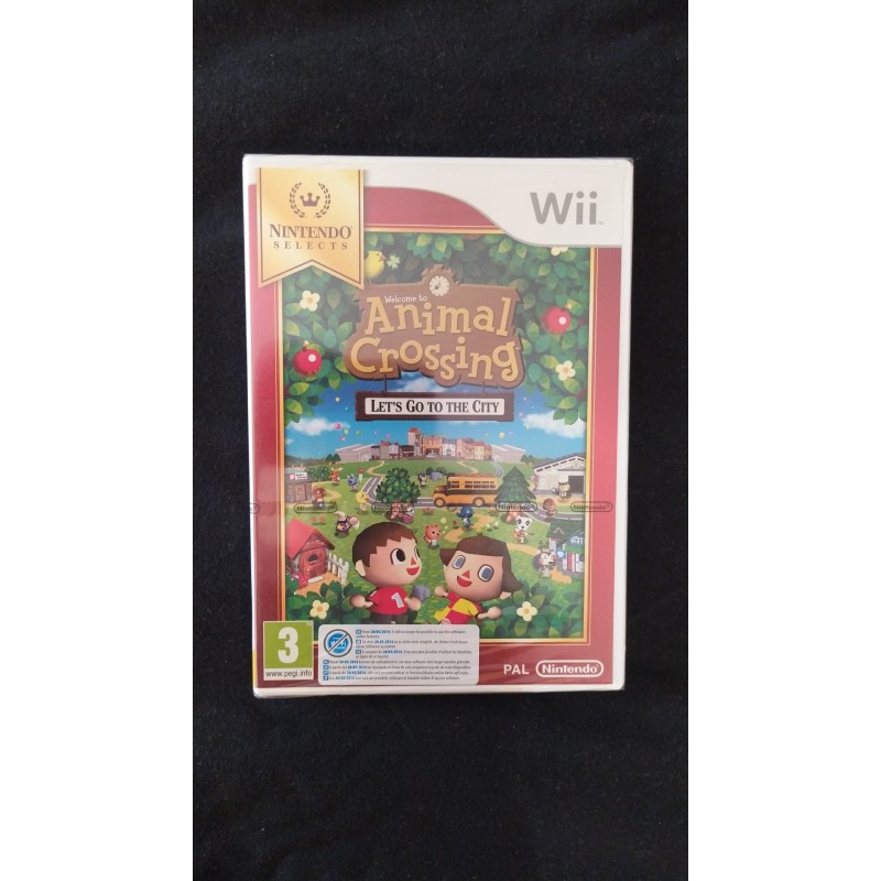 ANIMAL CROSSING Let´s go to the city Nintendo Wii - Precintado