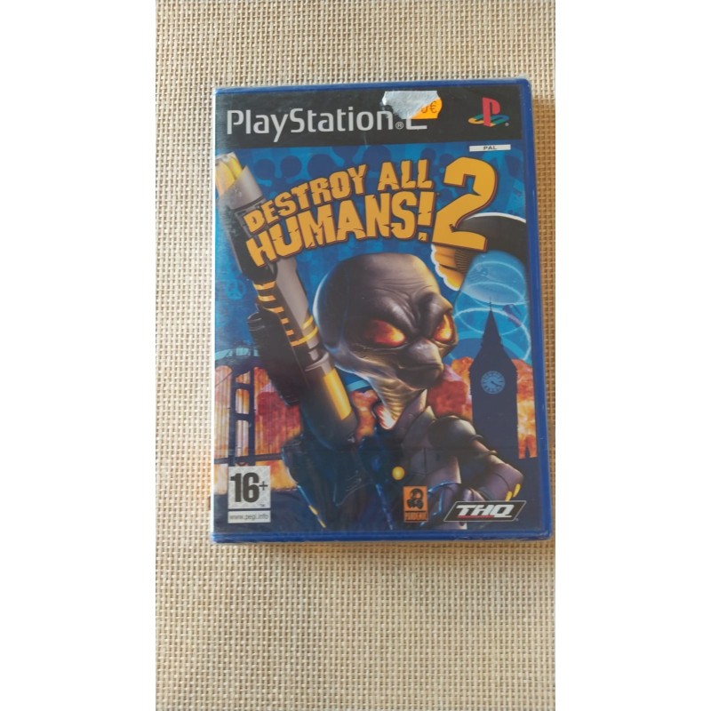 DESTROY ALL HUMANS 2 PS2 Precintado