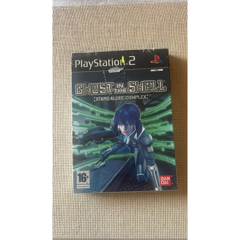 GHOST IN TE SHELL Stand Alone Complex PS2 Nuevo Precintado