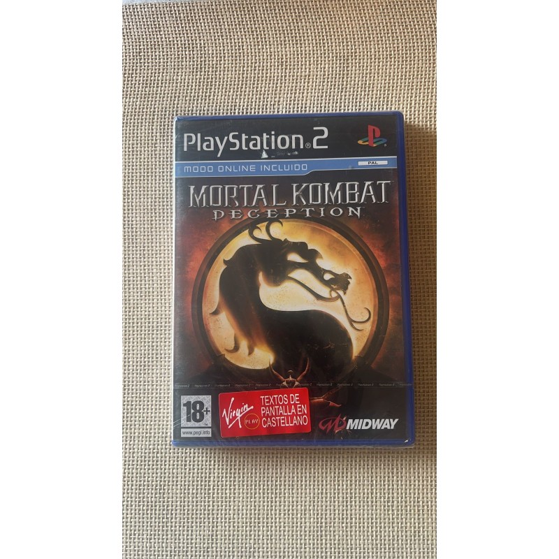 MORTAL KOMBAT DECEPTION PS2 Nuevo Precintado