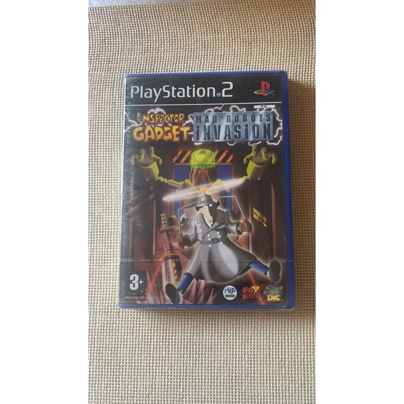 INSPECTOR GADGET : MAD ROBOTS INVASION PS2 Nuevo Precintado