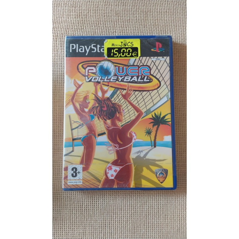 POWER VOLLEYBALL PS2 Nuevo Precintado