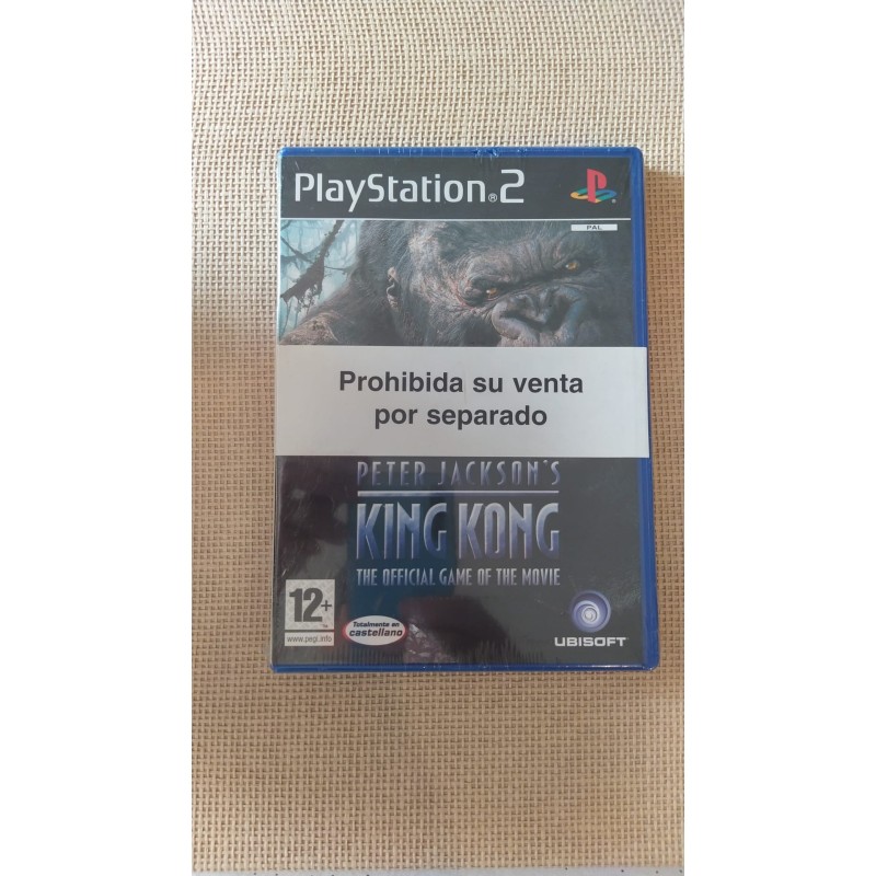 KING KONG de PETER JACKSON PS2 Nuevo Precintado