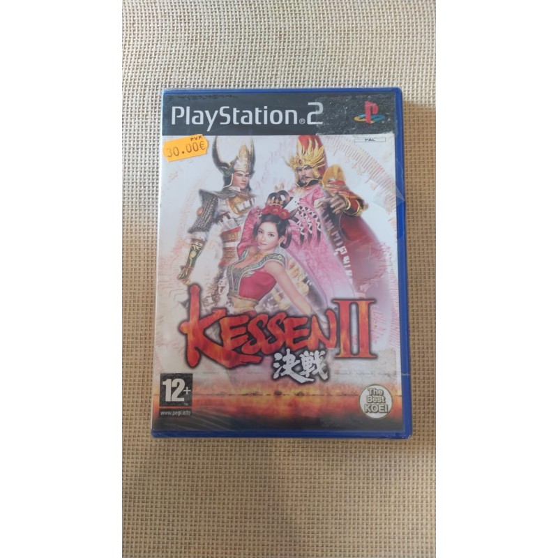 KESSEN II PS2 Nuevo Precintado