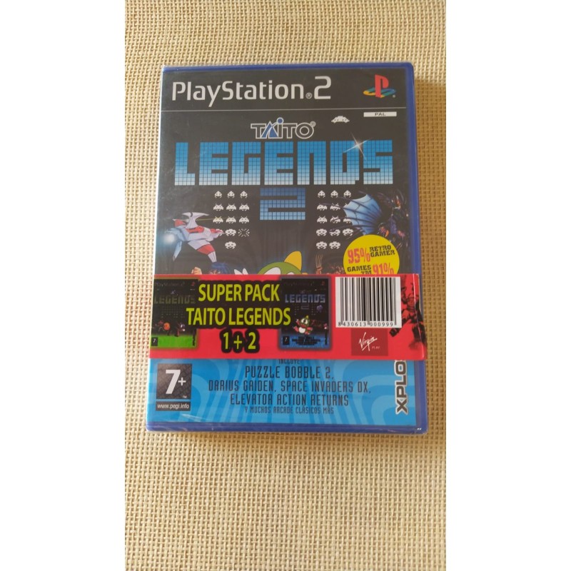 TAITO LEGENDS 2 PS2 Nuevo Precintado