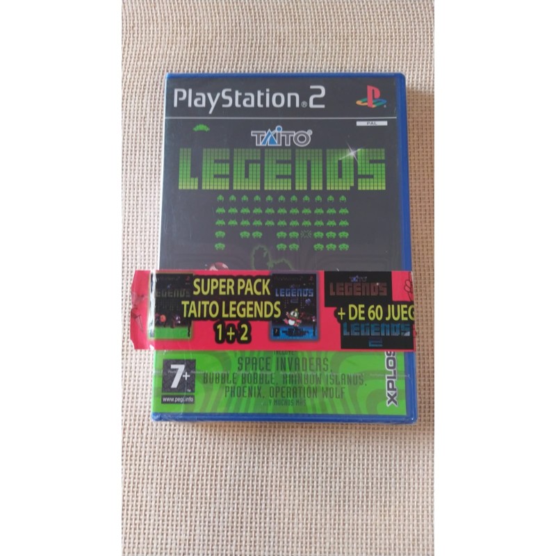 TAITO LEGENDS PS2 Nuevo Precintado