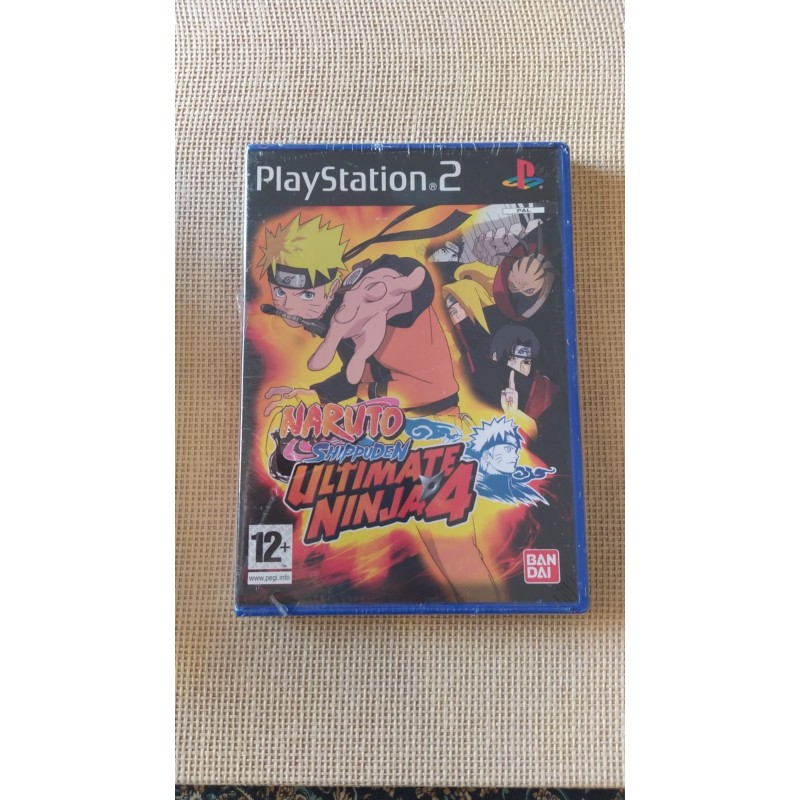 NARUTO SHIPPUDEN ULTIMATE NINJA 4 PS2 Nuevo Precintado