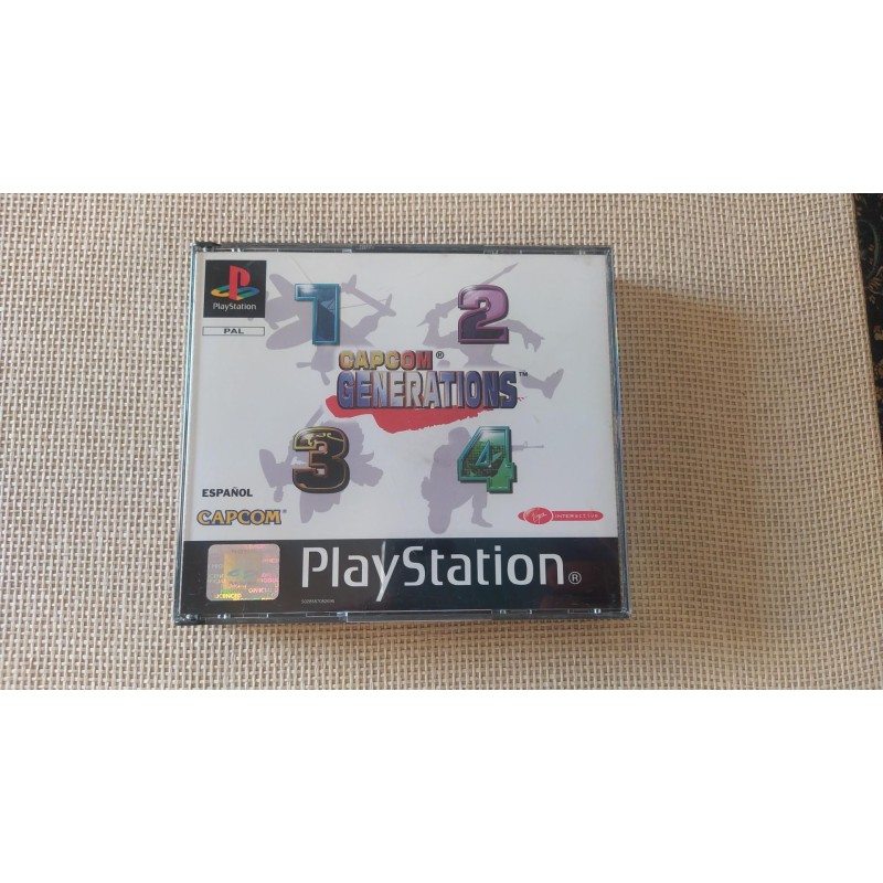 CAPCOM GENERATIONS PSX - usado, completo, Impecable