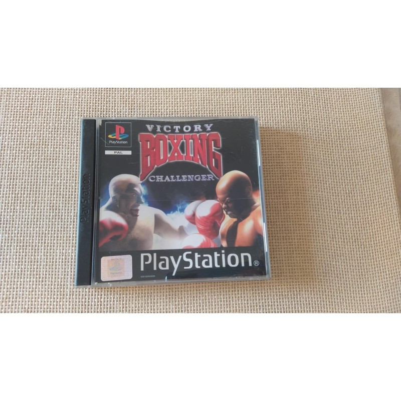 VICTORY BOXING CHALLENGER PSX usado , completo, caja rota