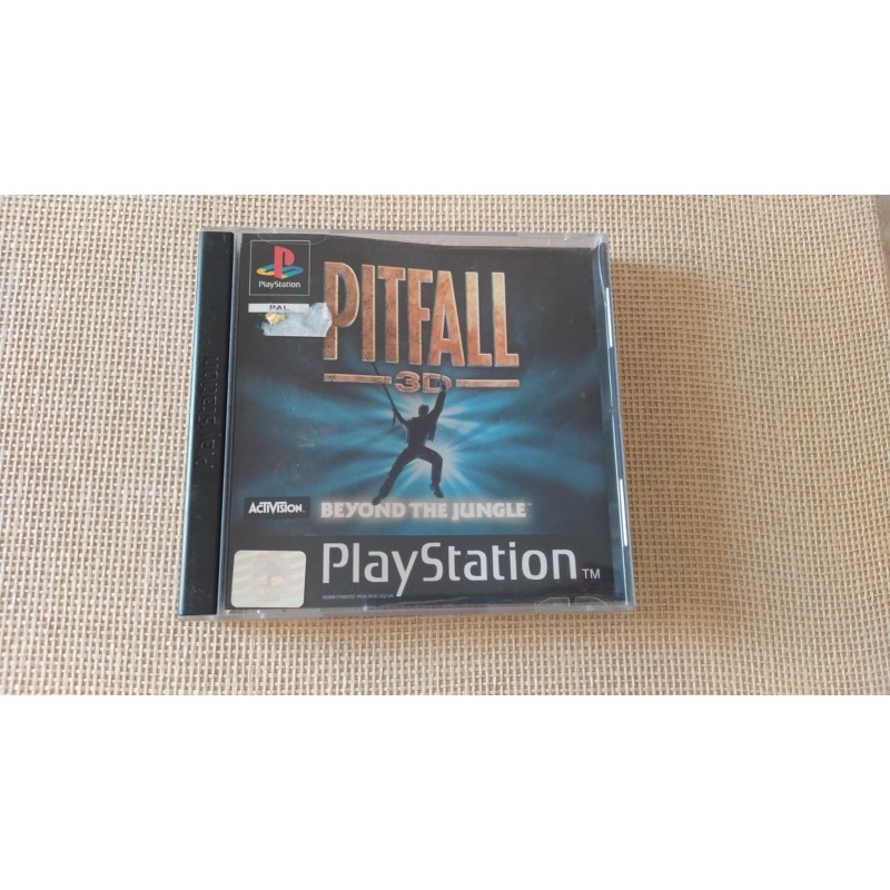 PITFALL 3D: BEYOND THE JUNGLE PSX -usado, completo