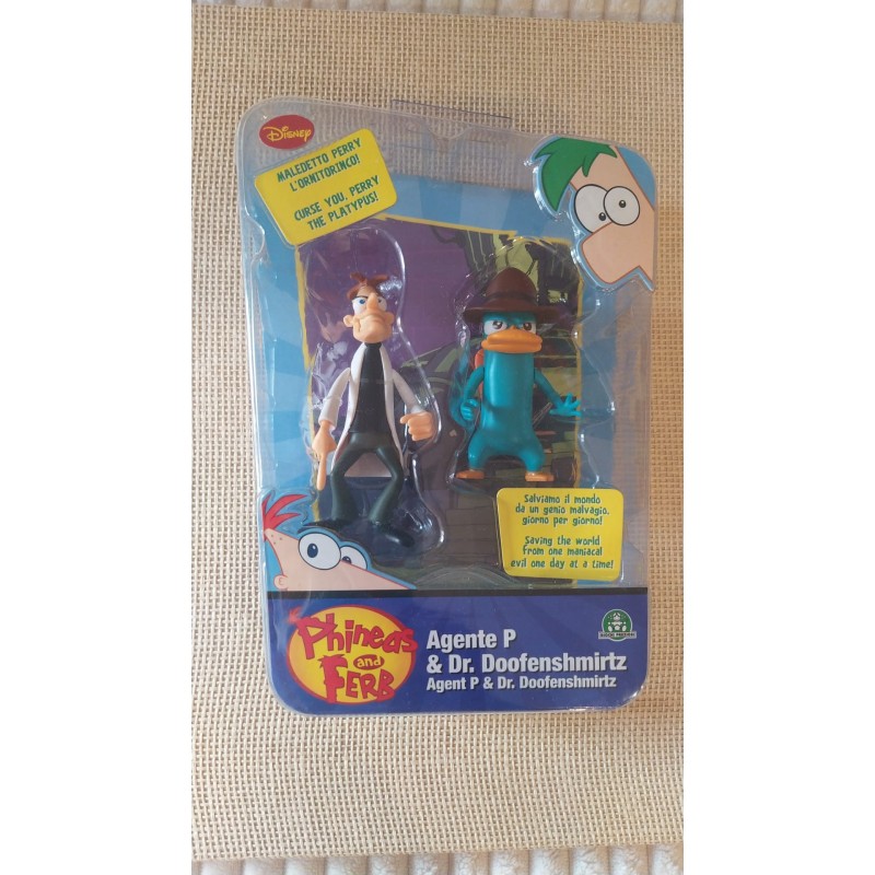 AGENTE PERRY and Dr.DOOFENSHMIRTZ Serie PHINEAS & FERB