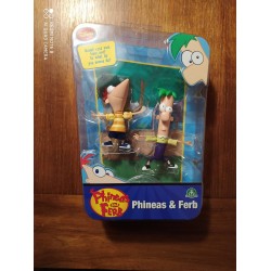 PHINEAS & FERB Figuras 6-8cm en su blister