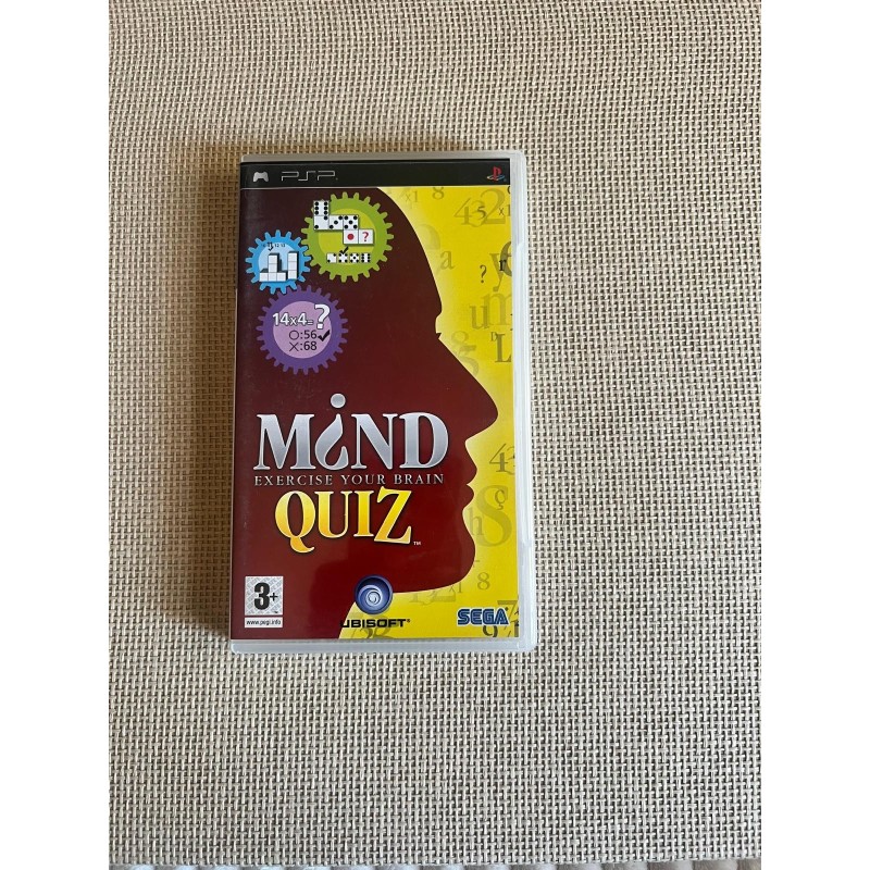 MIND QUIZ PSP - usado, completo