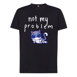 Camiseta humor friki Not my Problem