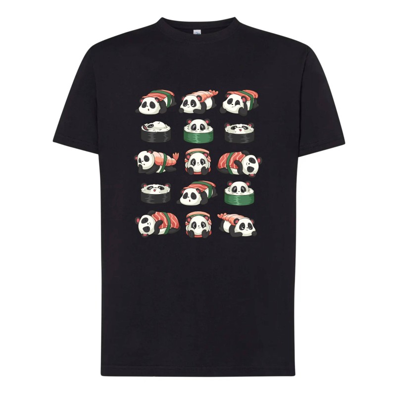 Camiseta humor friki Panda Sushi