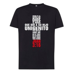 Camiseta Cristiana Por que de tal manera