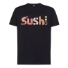 Camiseta humor friki Sushi Gamba