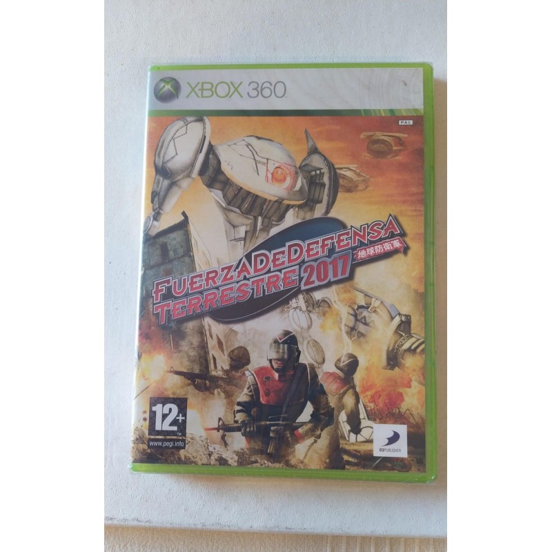 FUERZA DE DEFENSA TERRESTRE 2017   XBOX 360  - Nuevo Precintado