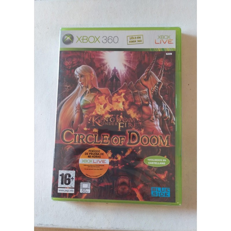 KINGDOM UNDER FIRE : CIRCLE OF DOOM XBOX 360 - Nuevo Precintado