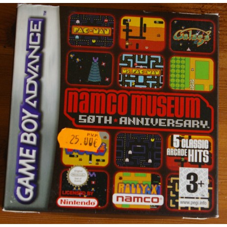 Juego de Game Boy advance  NAMCO MUSEUM 50 TH ANIVERSARY