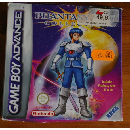 Juego de GBA  PHANTASY STAR COLLECTION 