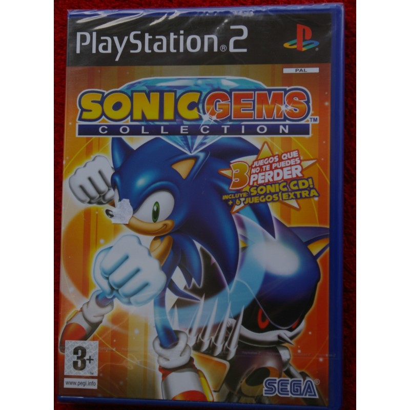 sonic gems collection ps2 usa